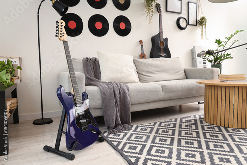 Interior of living room wit...