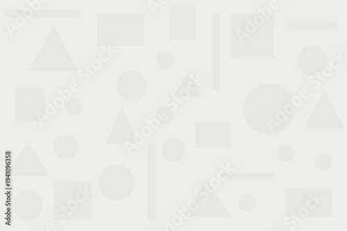 Minimal geometric seamless pattern background vector