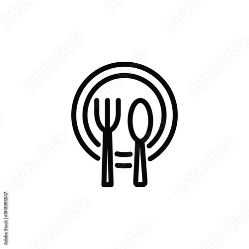 Food and drink vector line icons featuring meals, beverages, fruits, utensils, cooking, restaurants, snacks, nutrition, dining, and culinary culture symbols.