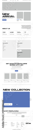 Fashion Website Landing Page