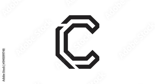 Free Download Large Letter C Graphic Design Element. - GFXLoad