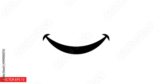 Smiling face emoticon with arrows.