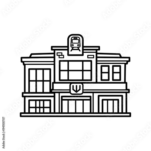 Synagogue Building Architecture Design.