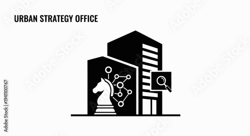 Urban strategy office building design.