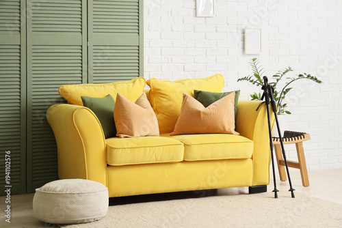Interior of stylish living ...