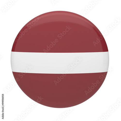 Latvia flag button, 3d glossy round national symbol of Latvia, isolated icon design Free Download Latvia flag button, 3d glossy round national symbol of Latvia, isolated icon design - GFXLoad
