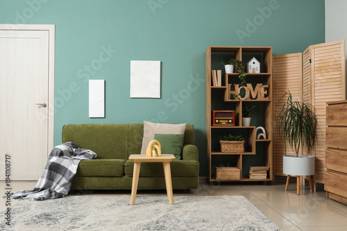 Interior of stylish living ...