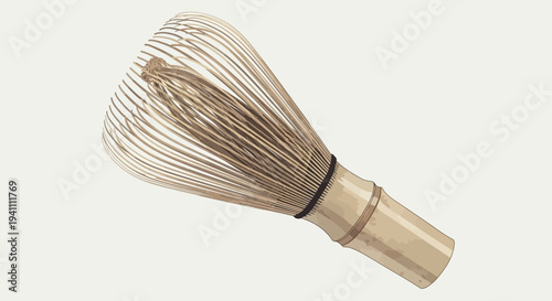 Traditional Bamboo Matcha Whisk (Chasen) for Japanese Tea Ceremony