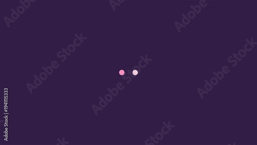 Celestial minimalist composition of two glowing cosmic spheres against deep indigo space backdrop, ultra-high contrast