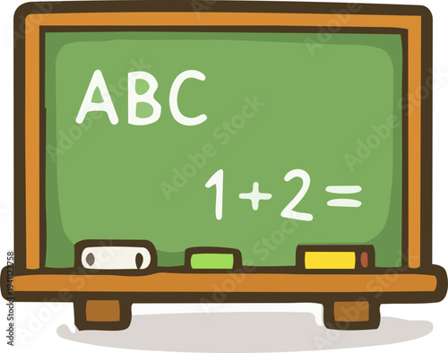 칠판,교육,수학,초록,귀여운,학교,학생,공부,교실,선생