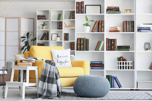 Interior of stylish living ...