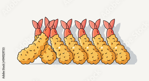 Crispy Shrimp Tempura Assortment