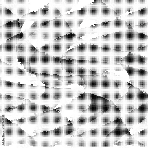 Polka dot pop art seamless halftone pattern. Vector illustration

