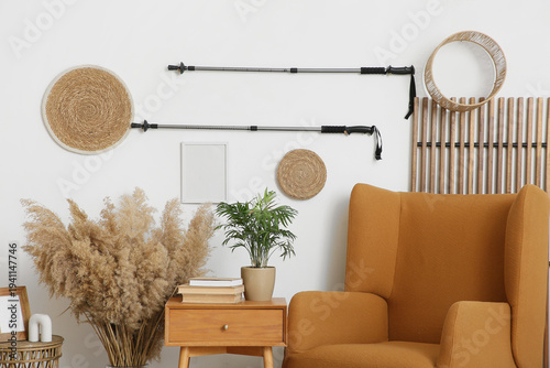 Interior of stylish living ...