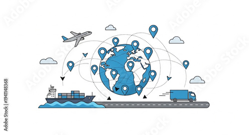 Global Logistics and Transportation Network.