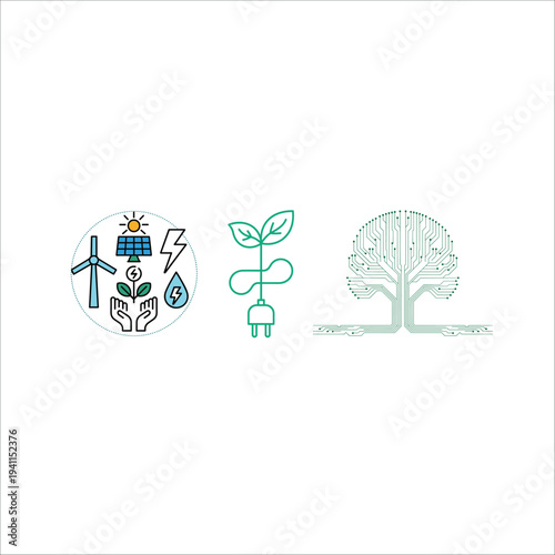 Green energy and tree renewable electricity