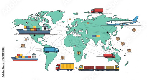 Global Logistics and Transportation Network.