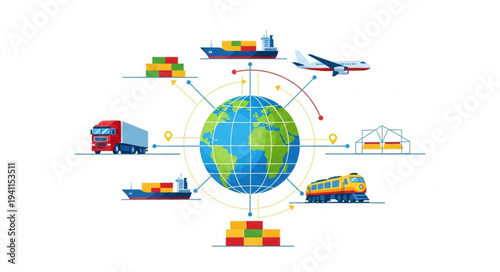 Global Logistics and Transportation Network.
