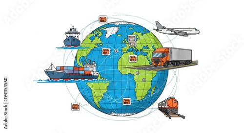 Global Logistics and Transportation Network.