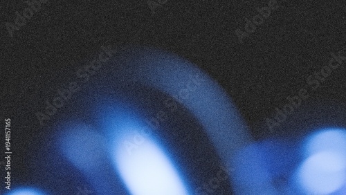 light blue on dark background for banner design, in a abstract bright color glow