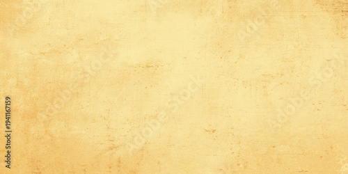 old paper texture with yellow color texture, Warm yellow or beige blank wall surface and damaged irregular texture background for a horizontal header banner.	
