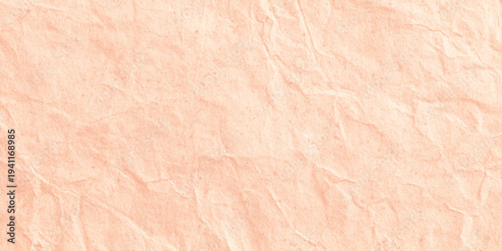 Fototapeta premium Crumpled pink paper or pink paper texture pattern background paper for interior and exterior decoration or background for handcrafts abstract rose paper background.
