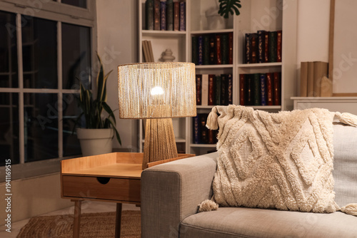 Interior of living room wit...