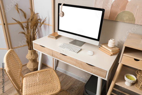 Photographer's workplace wi...