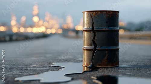 Cracked Barrel: A stark ima...