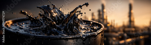 Spilled Oil in the Refinery...
