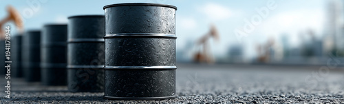 Oil Barrels and Industry: A...