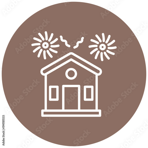 Home Fireworks Icon