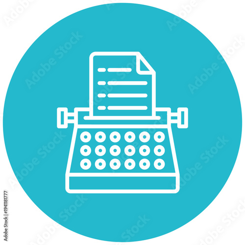 Typewriter Icon