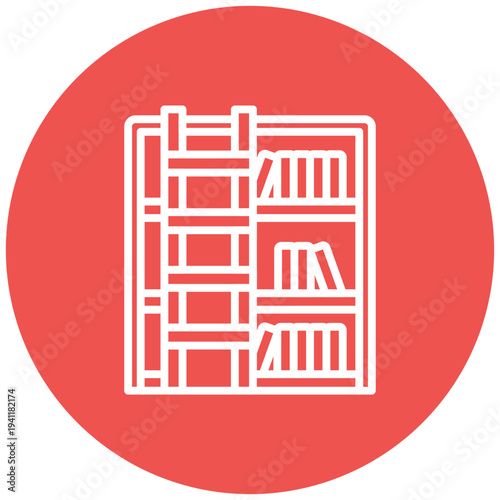Library Ladder Icon