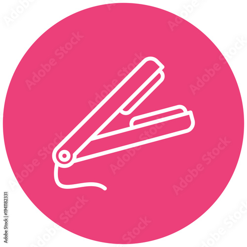 Hair Straightener Icon
