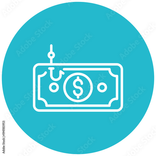 Currency Phishing Icon