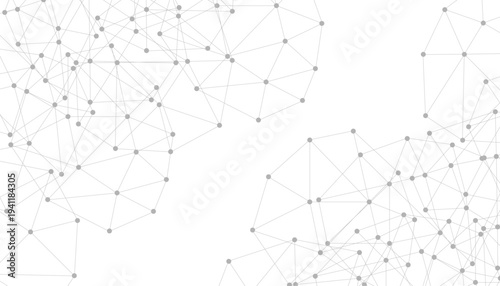 Abstract plexus background with connecting dots and lines. Global network connection