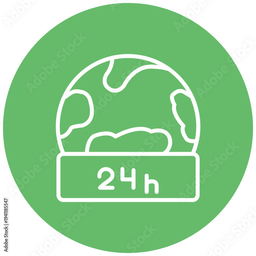 24 Hours News Icon