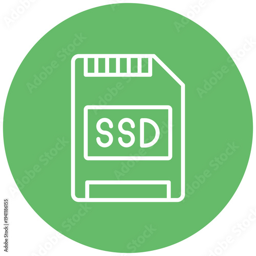 SSD Card Icon