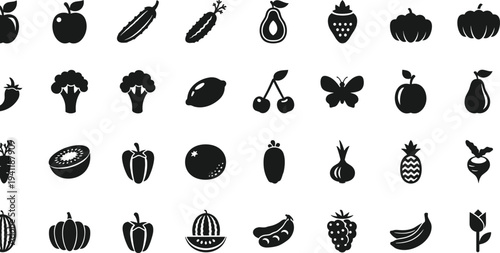 lotus, flower, vector, silhouette, botanical, nature, icon, collection, bundle, blossom, leaf, garden, plant, food, organic