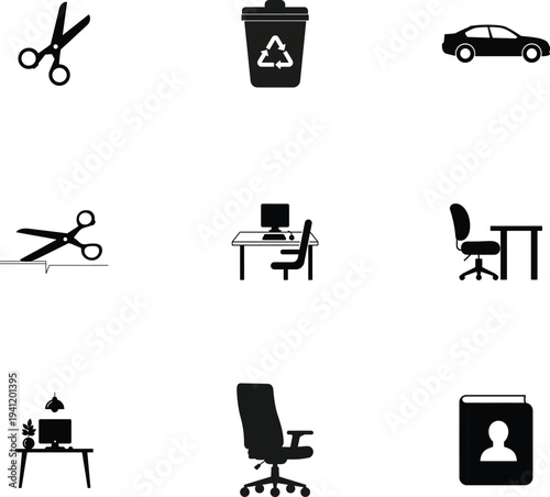 office icons set