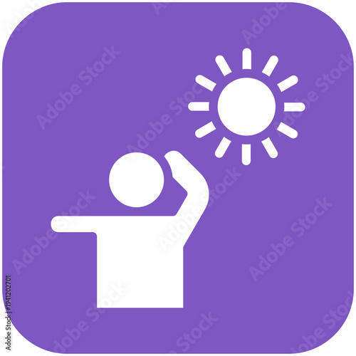 Sensitivity to Light Icon