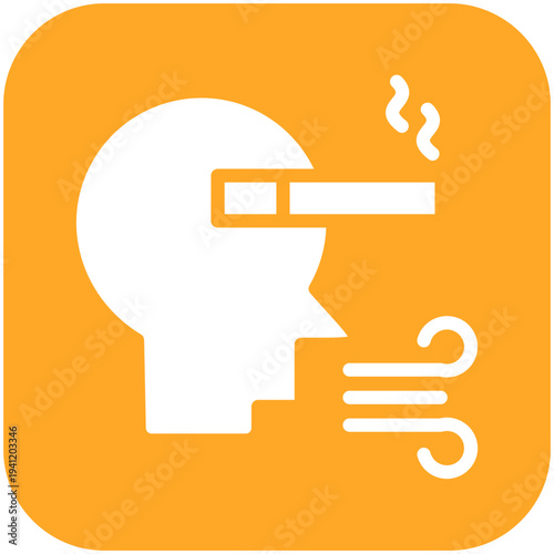 Smoke Inhalation Icon
