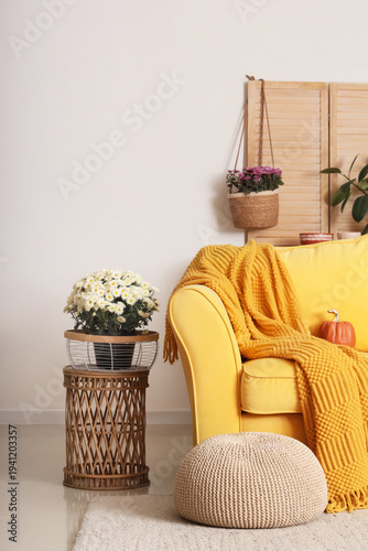 Interior of living room wit...