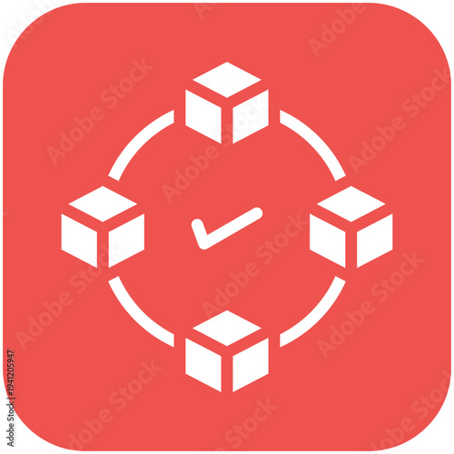 Blockchain Compliance Icon