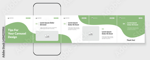 Set of LinkedIn carousel post, social media Instagram carousel post, modern and editable business carousel template design	