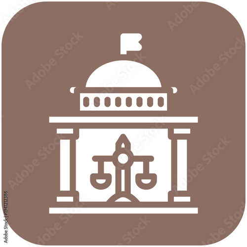 Supreme Court Icon