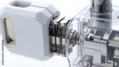 USB Plug Closeup Connection Technology Device.