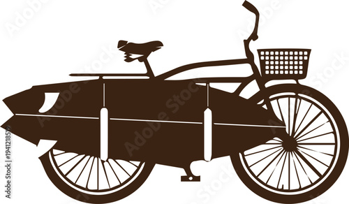 Classic Pedal Bike with Sidecar
