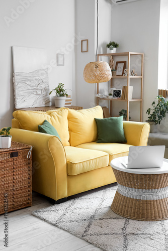 Interior of stylish living ...